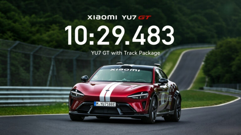 Xiaomi YU7 GT avtomobilining tezligi qanday