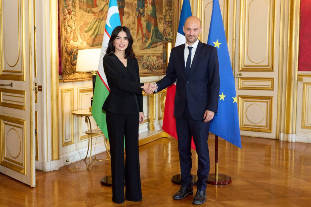 Saida Mirziyoyeva Fransiya tashqi ishlar vaziri bilan uchrashdi