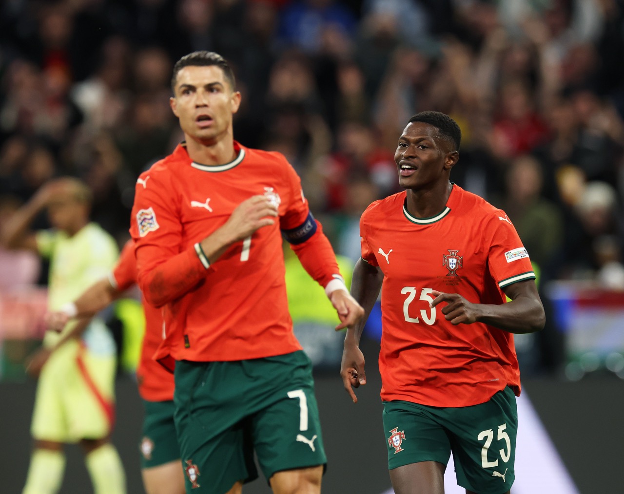 Nuno Mendes Nets Second Goal for Portugal in Portugal World Cup Clash Against Uzbekistan