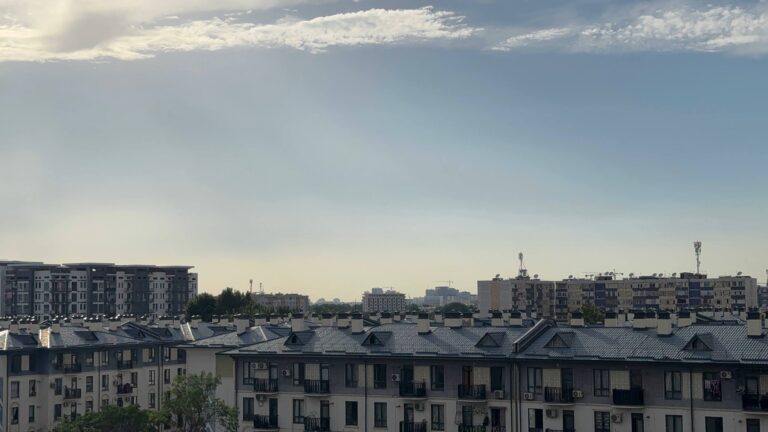 Погода в Ташкенте 4 июля: ночью дождь, днем до +33°