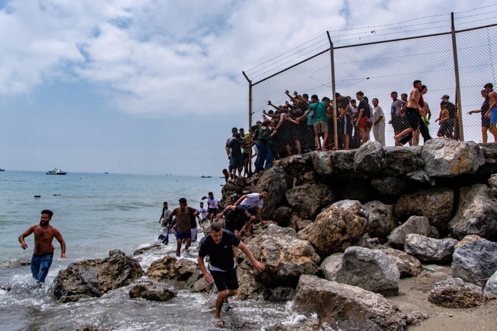 18 people drown in Ceuta migrant crisis at Spanish border