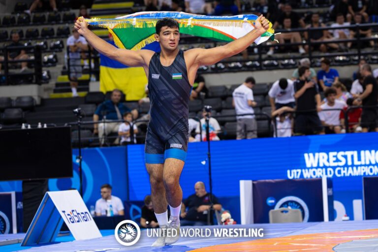 Узбекистанец Бунёд Хасанов стал чемпионом мира U-17 по греко-римской борьбе
