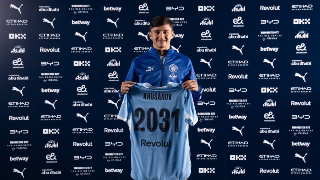 Rasman. Abduqodir Husanov «Manchester Siti» bilan shartnomasini 2031-yilga qadar uzaytirdi
