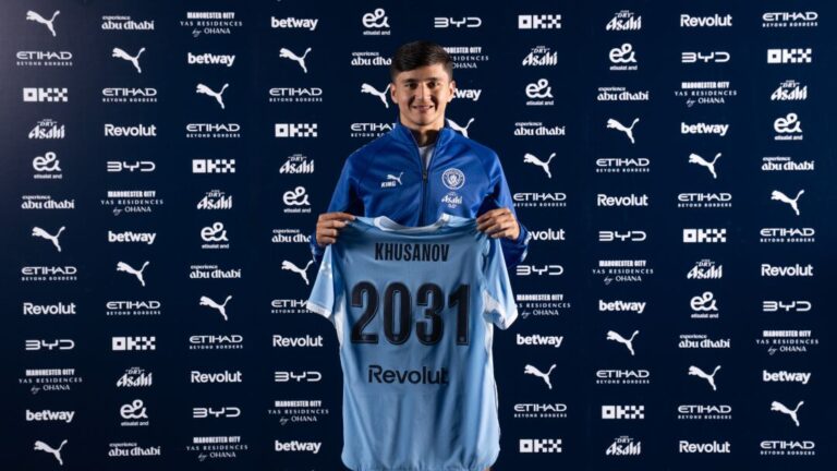 Rasman. Abduqodir Husanov «Manchester Siti» bilan shartnomasini 2031-yilga qadar uzaytirdi
