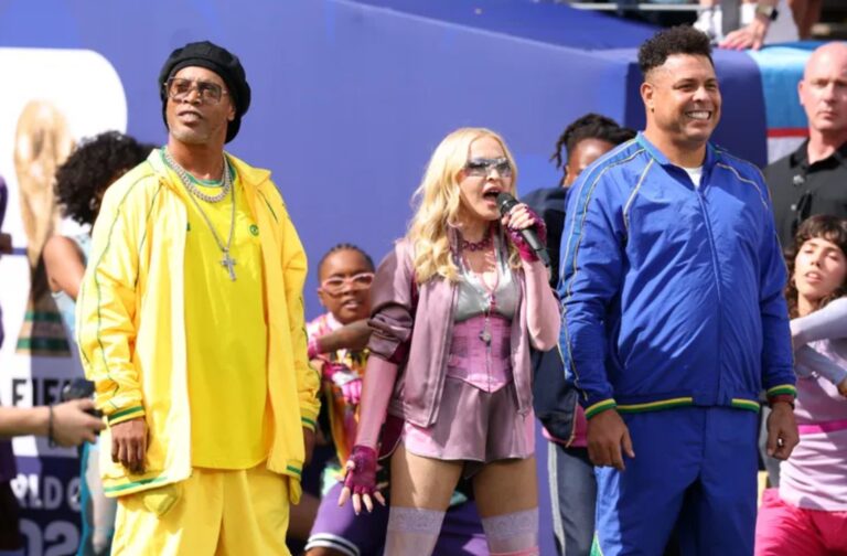Madonna Revives Signature Corset Style at Historic FIFA World Cup Halftime Show