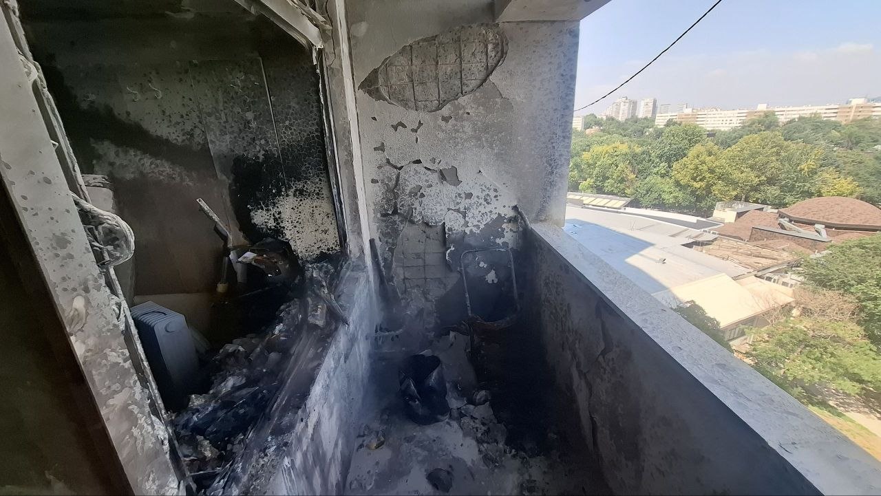 Пожар в гостинице «Узбекистан»
