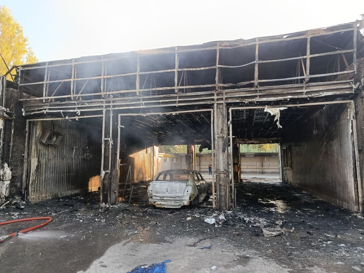 Gulistonda Cobalt bilan birga «moyka» ham yonib ketdi