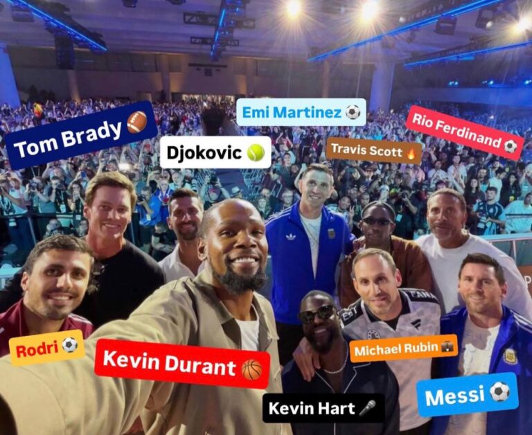 Star-Studded Selfie Goes Viral Ahead of World Cup Final in New York