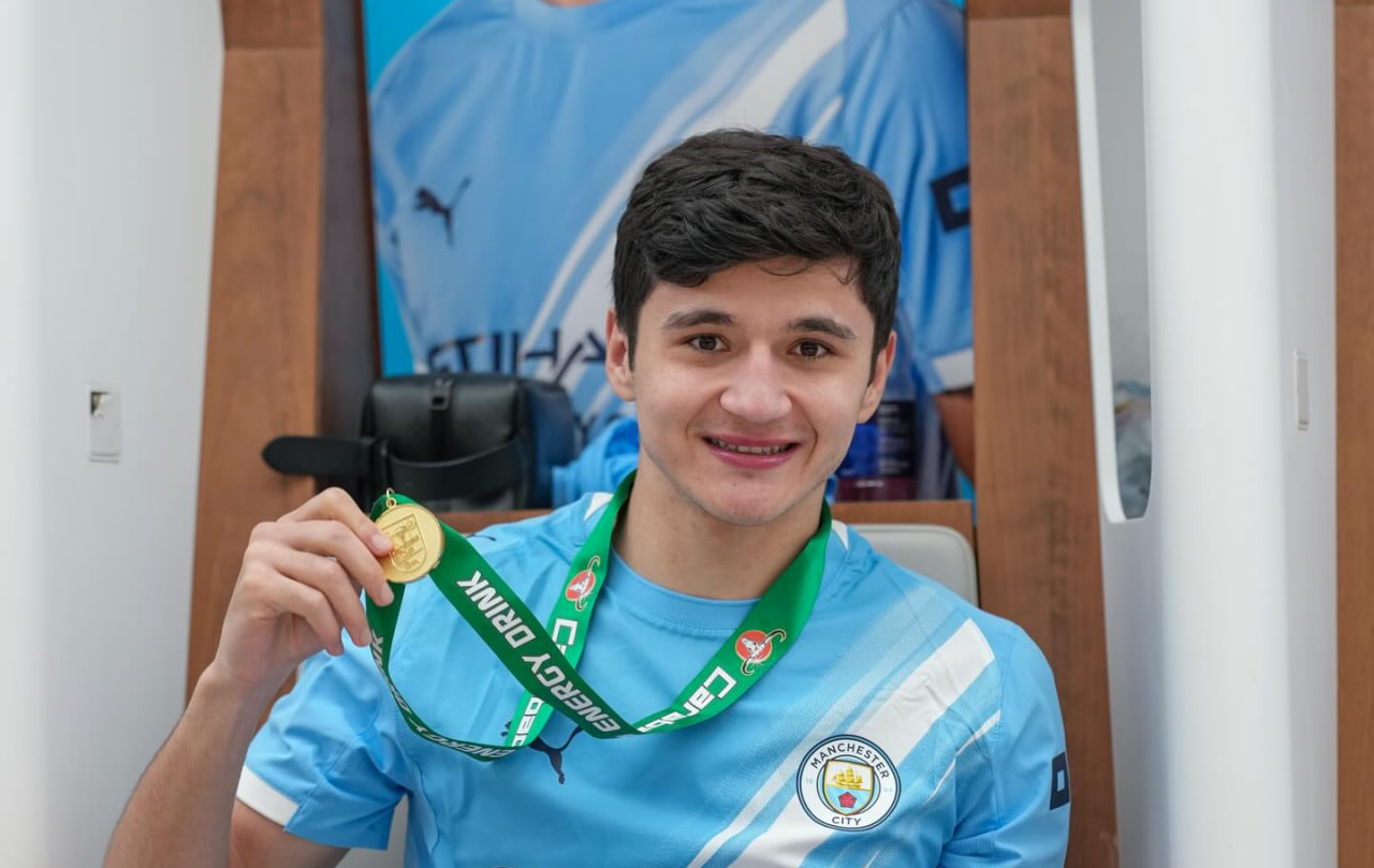 Abduqodir Husanov «Manchester Siti» mashg‘ulotlariga qaytdi