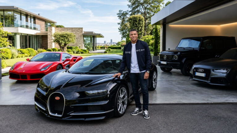 Kilian Mbappening «garaji»da qanday avtomobillar bor