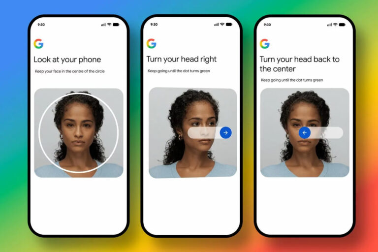 Google akkauntga selfi-video orqali kirish imkoniyatini ishga tushirdi