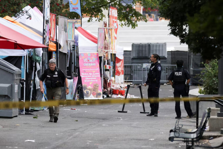 Two dead and five injured in mass shooting at Seattle food festival