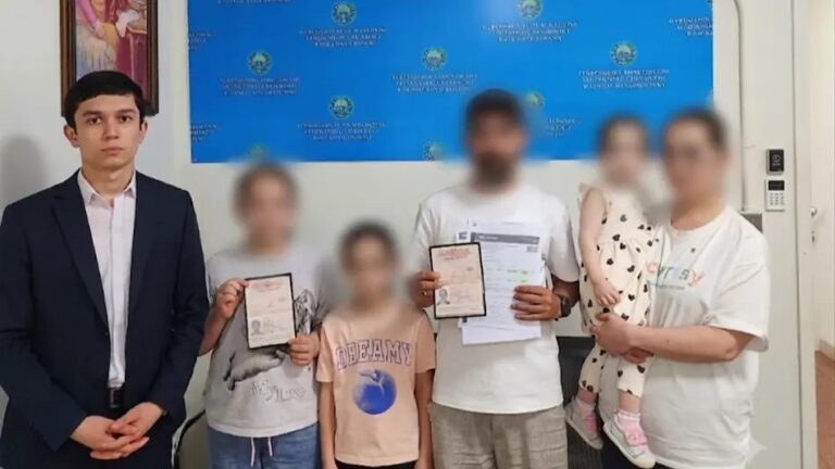 Vladivostokda qiyin ahvolda qolgan o‘zbekistonlik oila vatanga qaytarildi