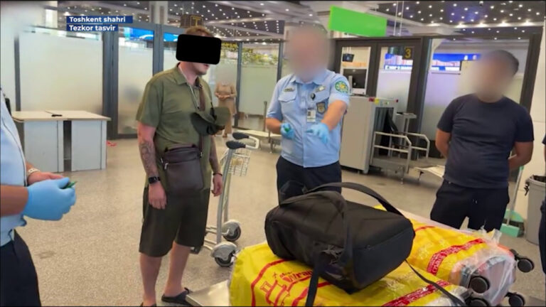 Toshkent aeroportida 4,4 kg sintetik narkotik ushlandi