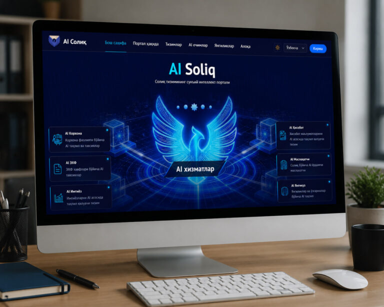 Soliq qo‘mitasi AI Soliq portalini ishga tushirdi