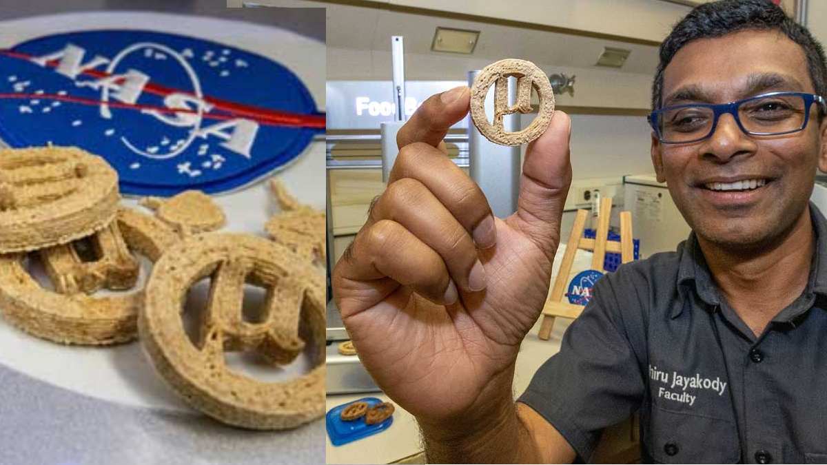 NASA scientists make edible 3D-printed cookies from reusable plastic