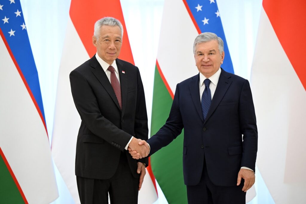 2 mlrd dollarlik investitsiya: Mirziyoyev Singapurning Katta vazirini qabul qildi