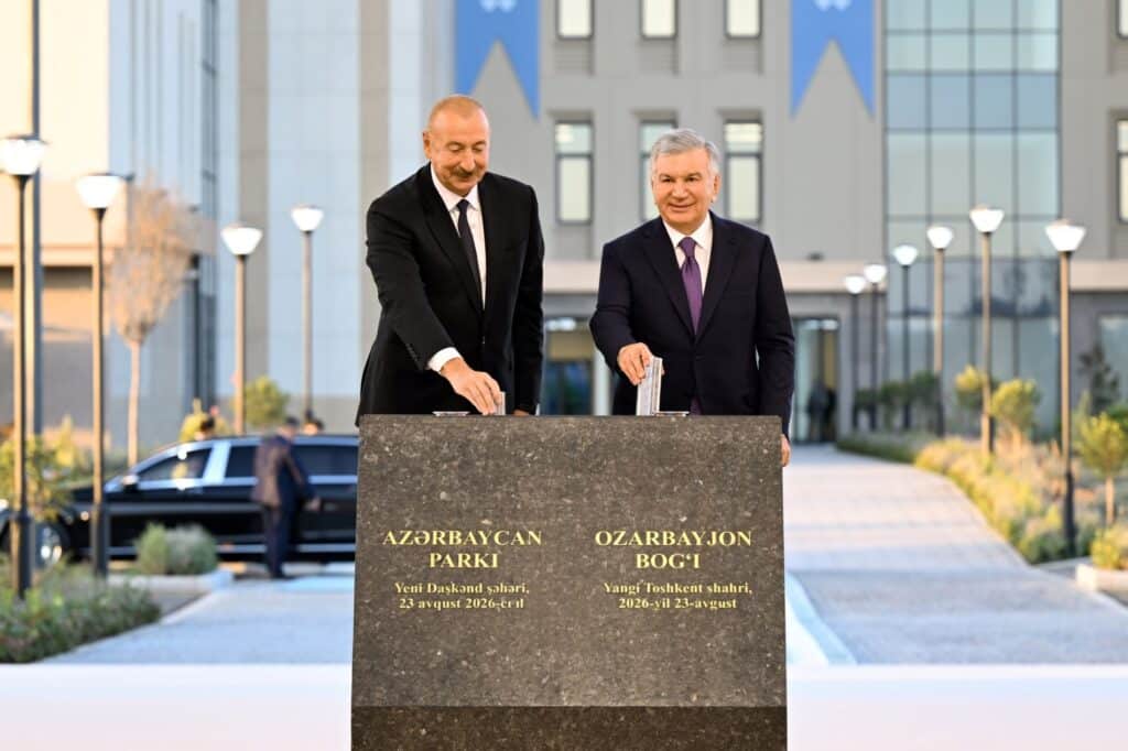 Yangi Toshkentda 4 gektarlik «Ozarbayjon» bog‘i barpo etiladi