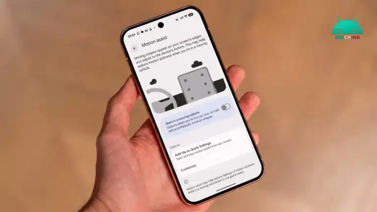Android 17 скажет укачиванию «пока»: Google запустила Motion Assist