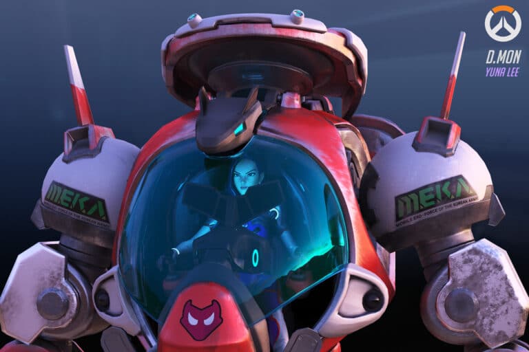Новый герой Overwatch 2 D.Mon взорвал YouTube: трейлер вышел на второе место в мировых трендах