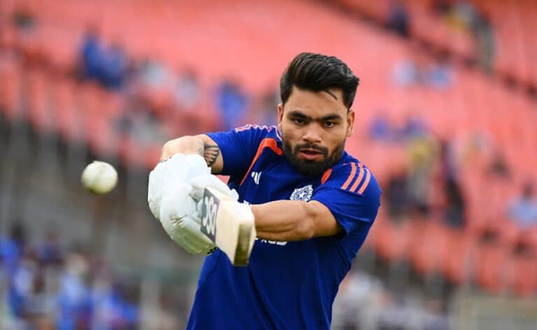 Indian cricket star Rinku Singh defies rain with five-ball assault