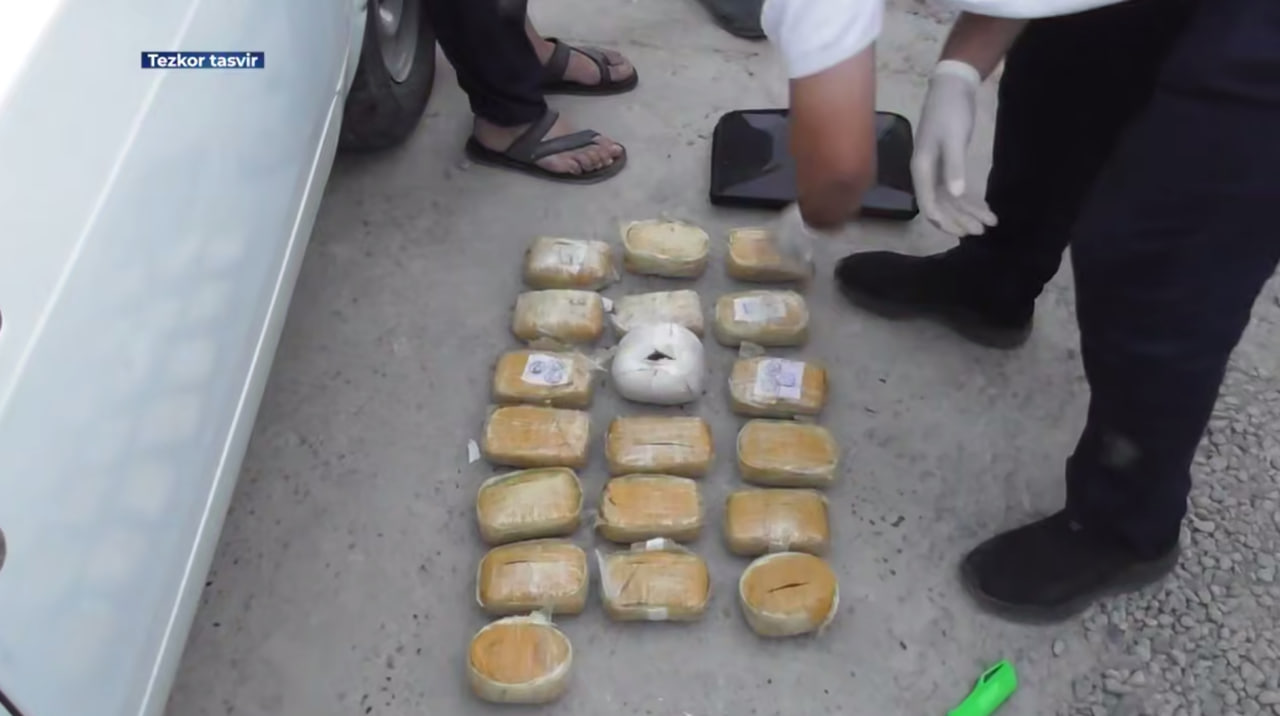 Namangan va Toshkent viloyatida 11,7 kg giyohvandlik moddasi musodara qilindi