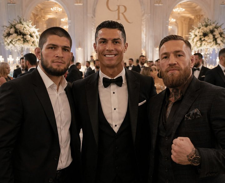 Ronaldu Habib va Makgregorni to‘yiga taklif qildimi
