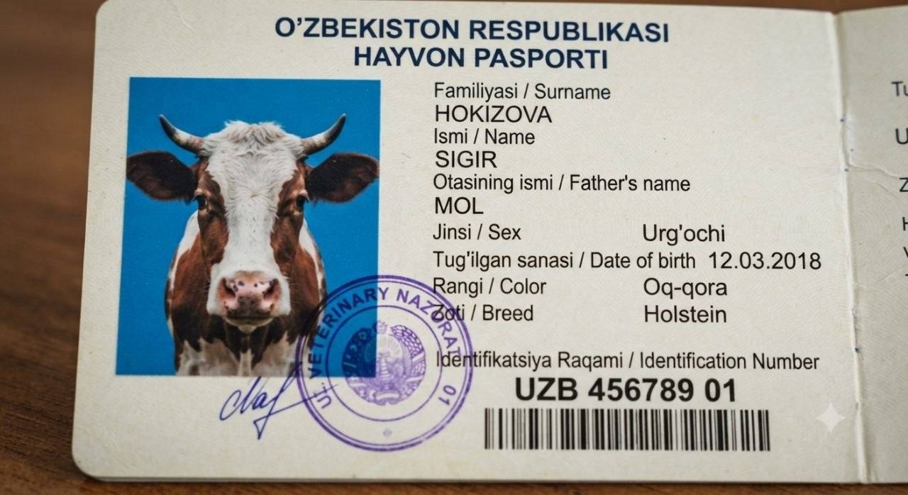 7-avgustdan hayvonlarni ro‘yxatga olish tartibi kuchga kiradi