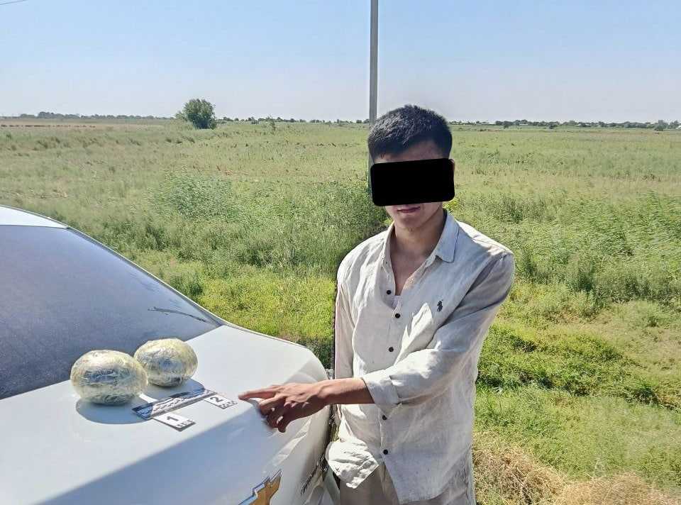 Konimexda Qozog‘iston fuqarosi yonidan 2,9 kg opiy topilib, qamoqqa olindi