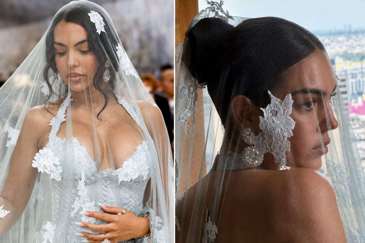 Jorjina Rodriges Ronaldu bilan to‘yida qanday libos tanladi