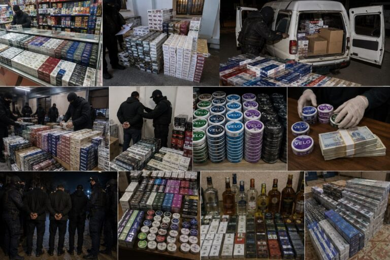 438,7 mln so‘mlik noqonuniy tamaki savdosi aniqlandi