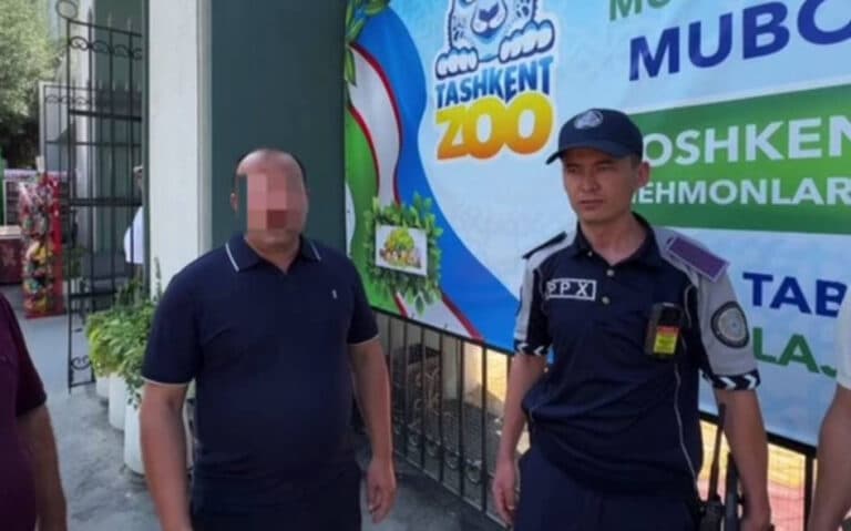Toshkentda hayvonlarga tosh otgan erkakka 3 mln so‘mga yaqin jarima solindi