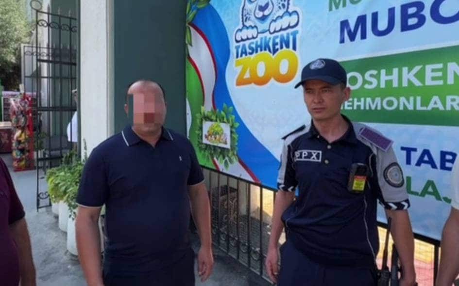 Toshkent hayvonlarga tosh otgan erkakka 3 mln so‘mga yaqin jarima solindi