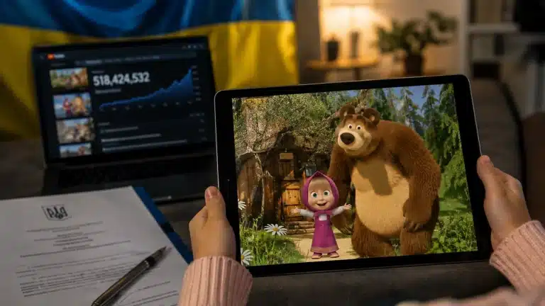 «Qizaloq va maymoq» multfilmi Ukrainada taqiqlandi