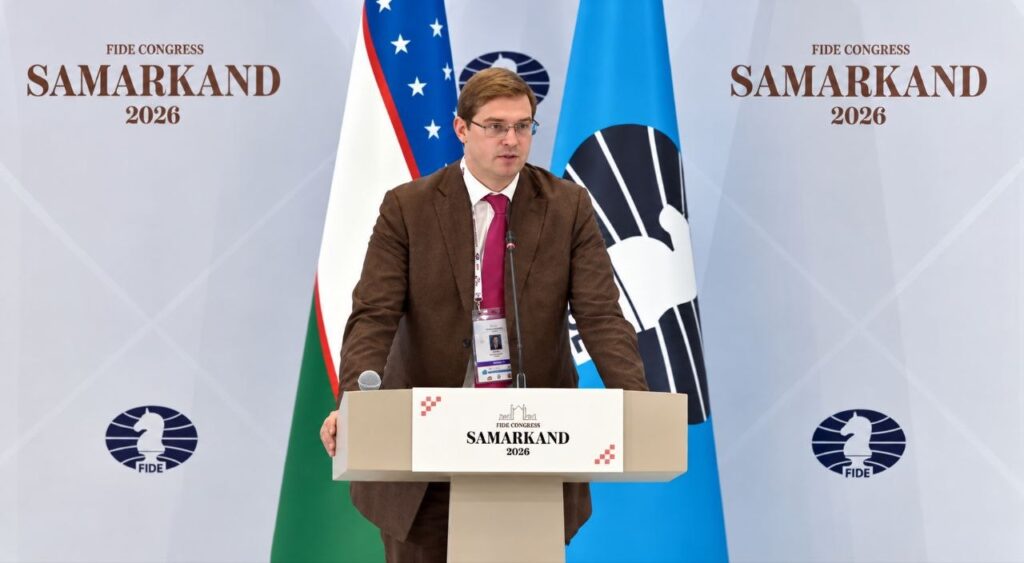 Turlov puts personal chess funding pledge in FIDE elections speech