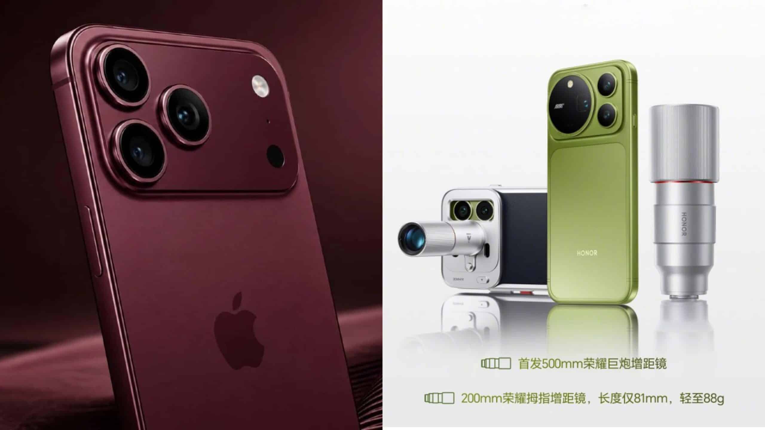 Tech YouTubers compare iPhone 18 Pro Max and Honor Magic 9 Pro Max