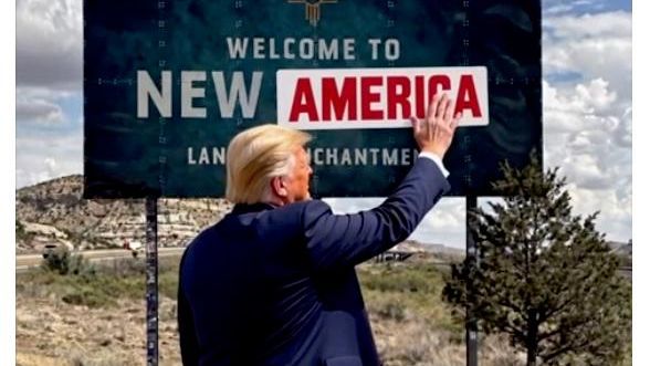 Трамп захотел превратить Нью-Мексико в «Новую Америку» — пока только на карте