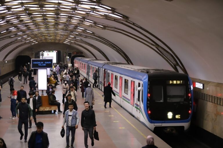 Toshkent metrosida yoʻlovchilar soni boʻyicha yangi rekord qayd etildi