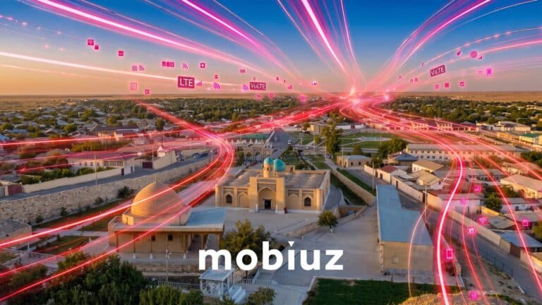 Mobiuz запустил более 210 базовых станций 4GLTE в Джизакской, Навоийской и Сырдарьинской областях