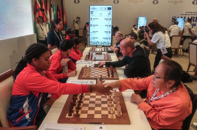 Куба вырвалась в лидеры Олимпиады FIDE среди людей с инвалидностью