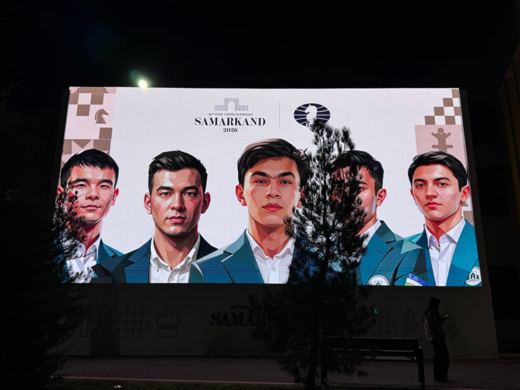 Shaxmat olimpiadasi qanday oʻtmoqda: Musobaqa atmosferasi suratlarda