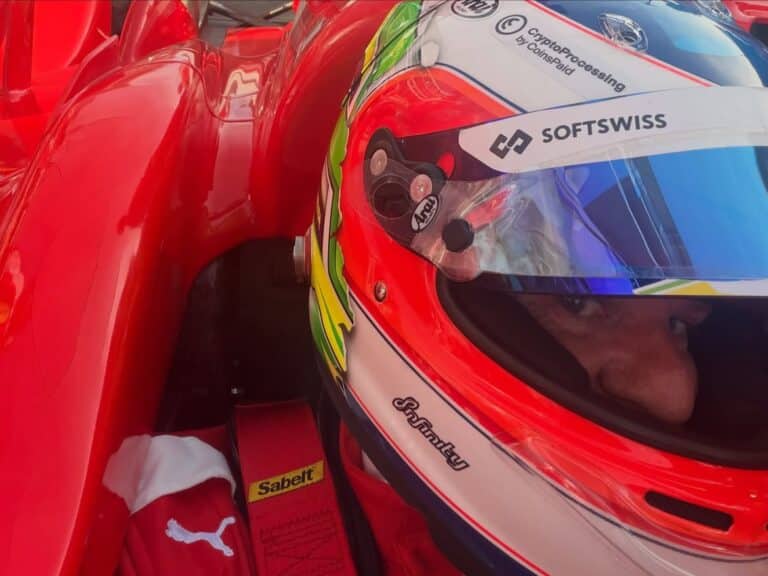 Barrichello revives Schumacher’s Ferrari as Monza honours its past
