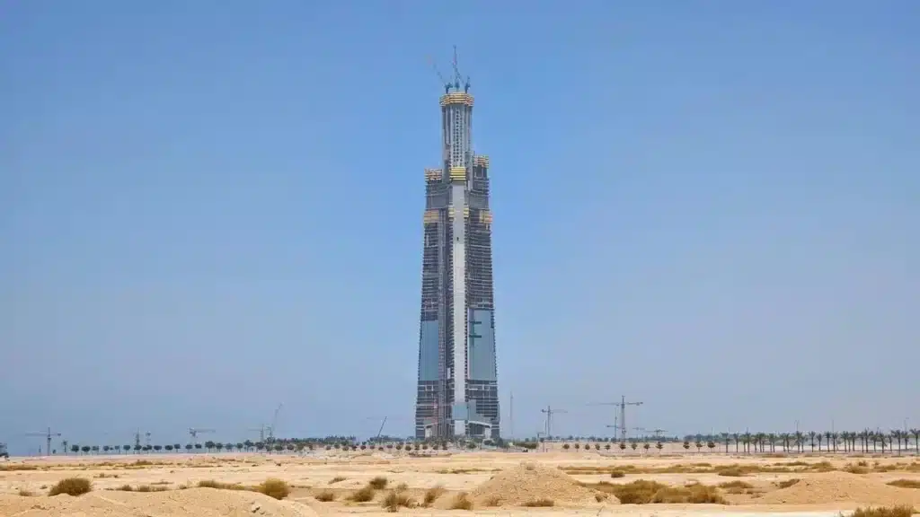 Saudiyada qurilayotgan minora atmosfera chegara qatlamidan yuqorida bo‘ladi