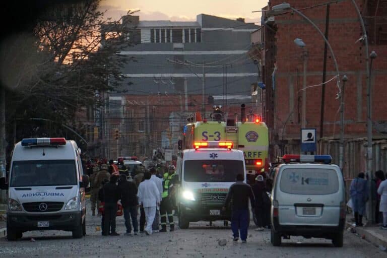 Bolivia barracks blasts kill two and injure at least 81