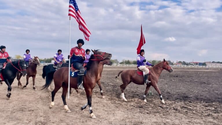 Goat luck, America: Cowboy squad takes on Kok-boru, Central Asia’s fiercest sport