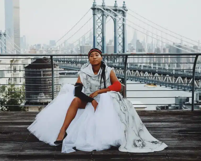 Naomi Osaka transforms the 2026 US Open into a fashion press tour