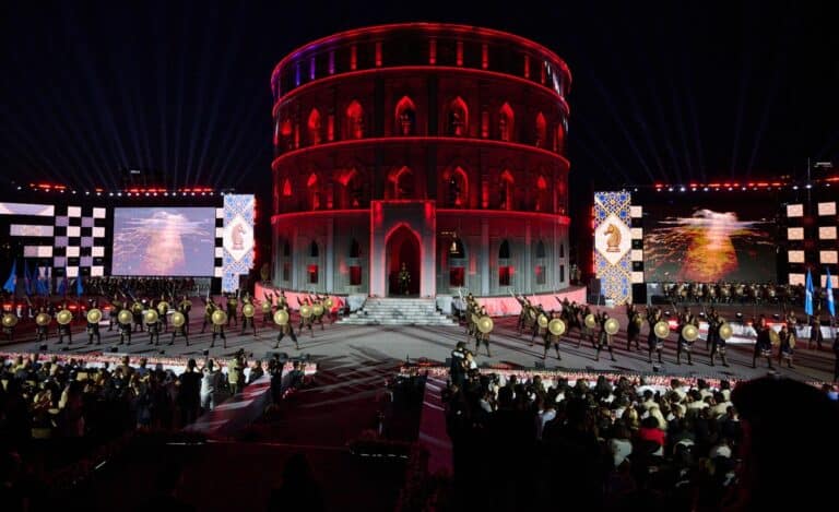 Как прошло открытие шахматной Олимпиады в Самарканде — фото и видео