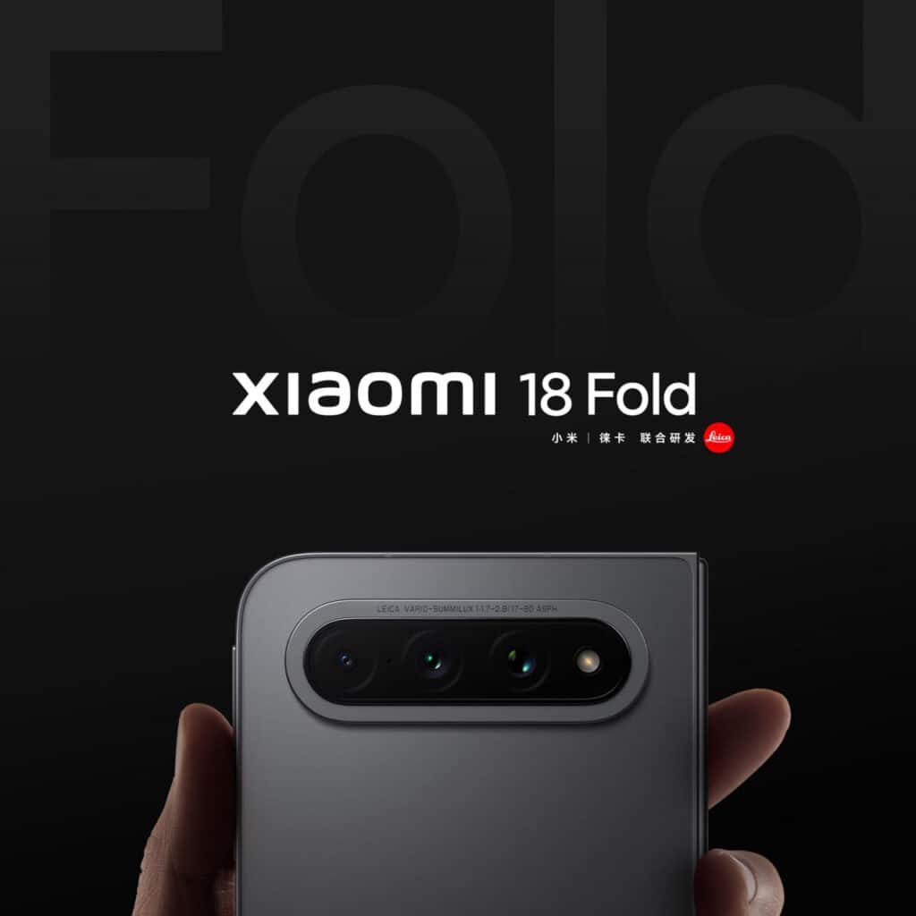 Xiaomi 18 Fold gains new colours days before official launch