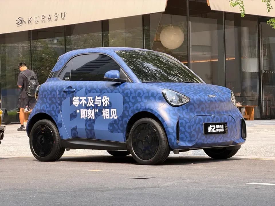 Smart #2 elektromobili Xitoy ko‘chalarida sinovda ko‘rindi