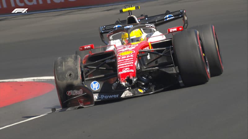 Antonelli sets pace in Madrid FP3 as Hamilton and Bearman crash